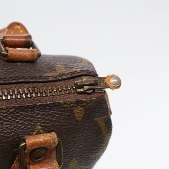 LOUIS VUITTON Monogram Mini Speedy Hand Bag M41534 LV Auth 95860 - Picture 10 of 16